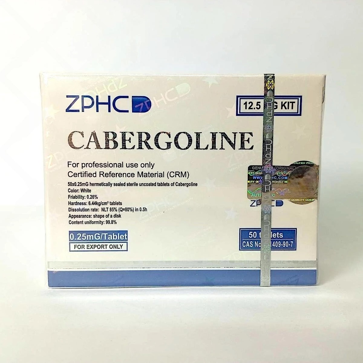 Cabergoline ZPHC new 0.25 мг/таб 10 таблеток