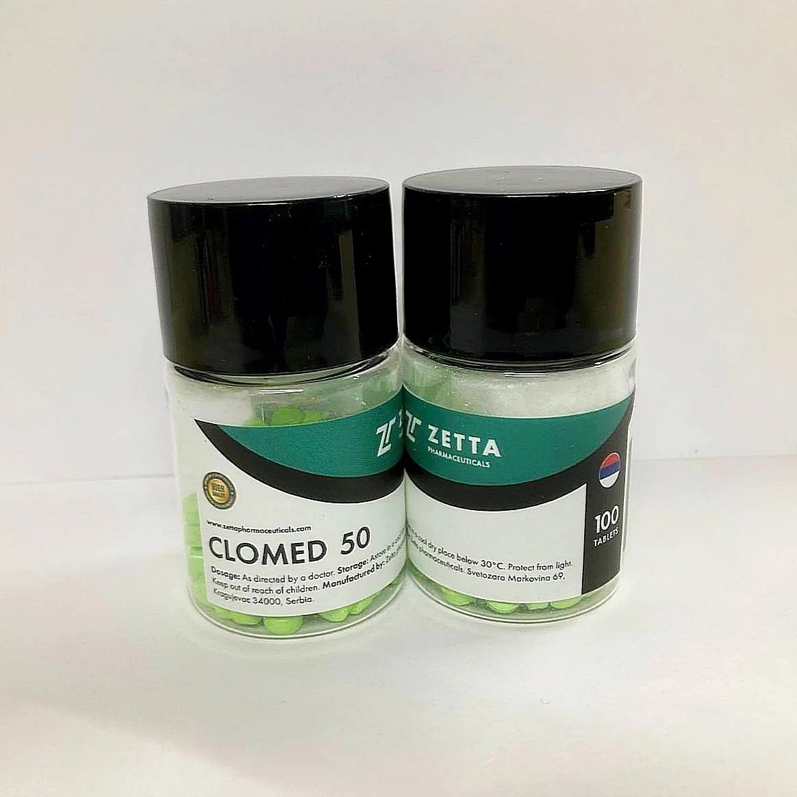 Clomed ZETTA new 50 мг/таб 100 таблеток