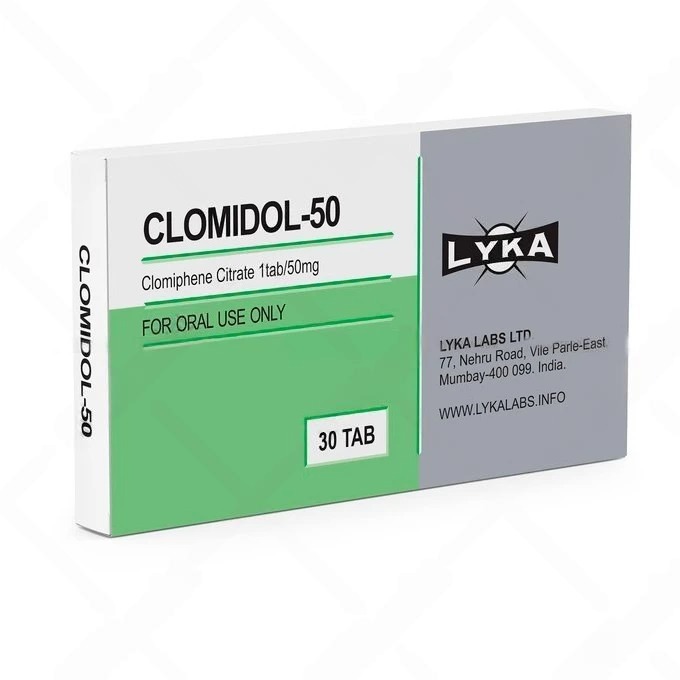 Clomidol Lyka.info 50 мг/таб 30 таблеток