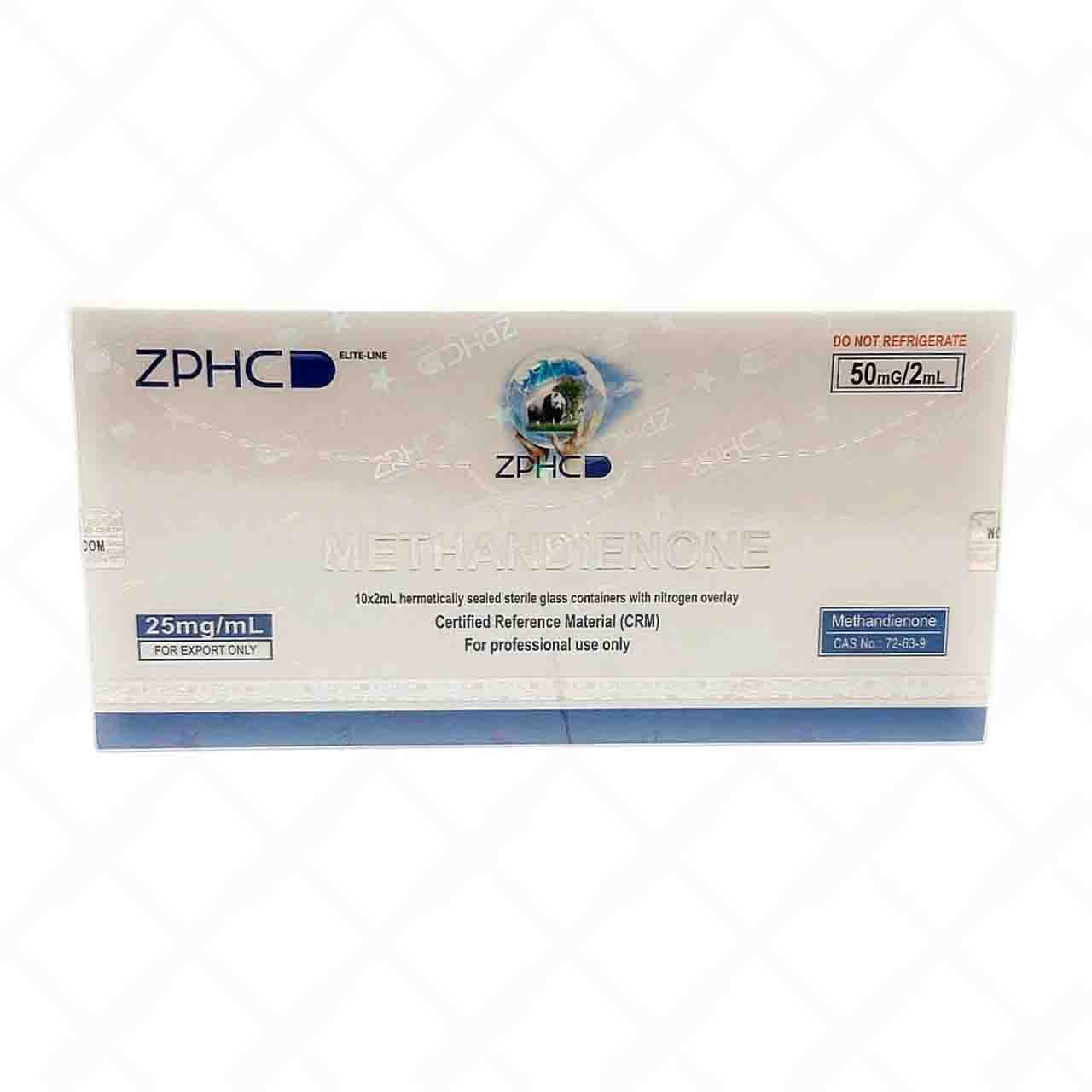 Methandienone ZPHC NEW 50 мг/2 мл