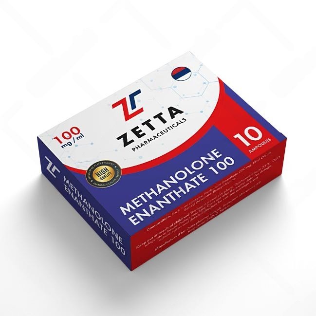 Methenolone enanthate (Примоболан) Zetta 100 мг\мл - цена за 10 ампул