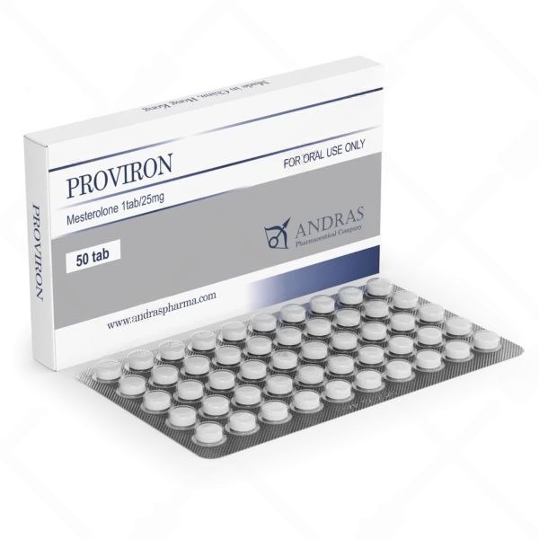 Proviron Andras 25 мг\таб 50 таб