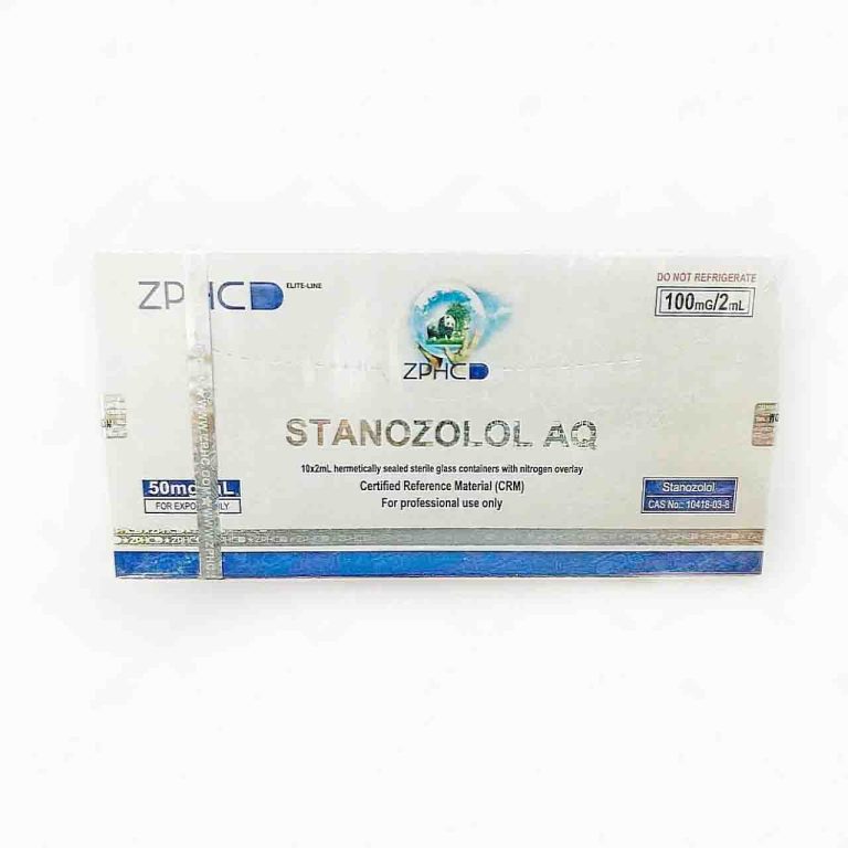 Stanozolol AQ ZPHC NEW 100 мг/2 мл